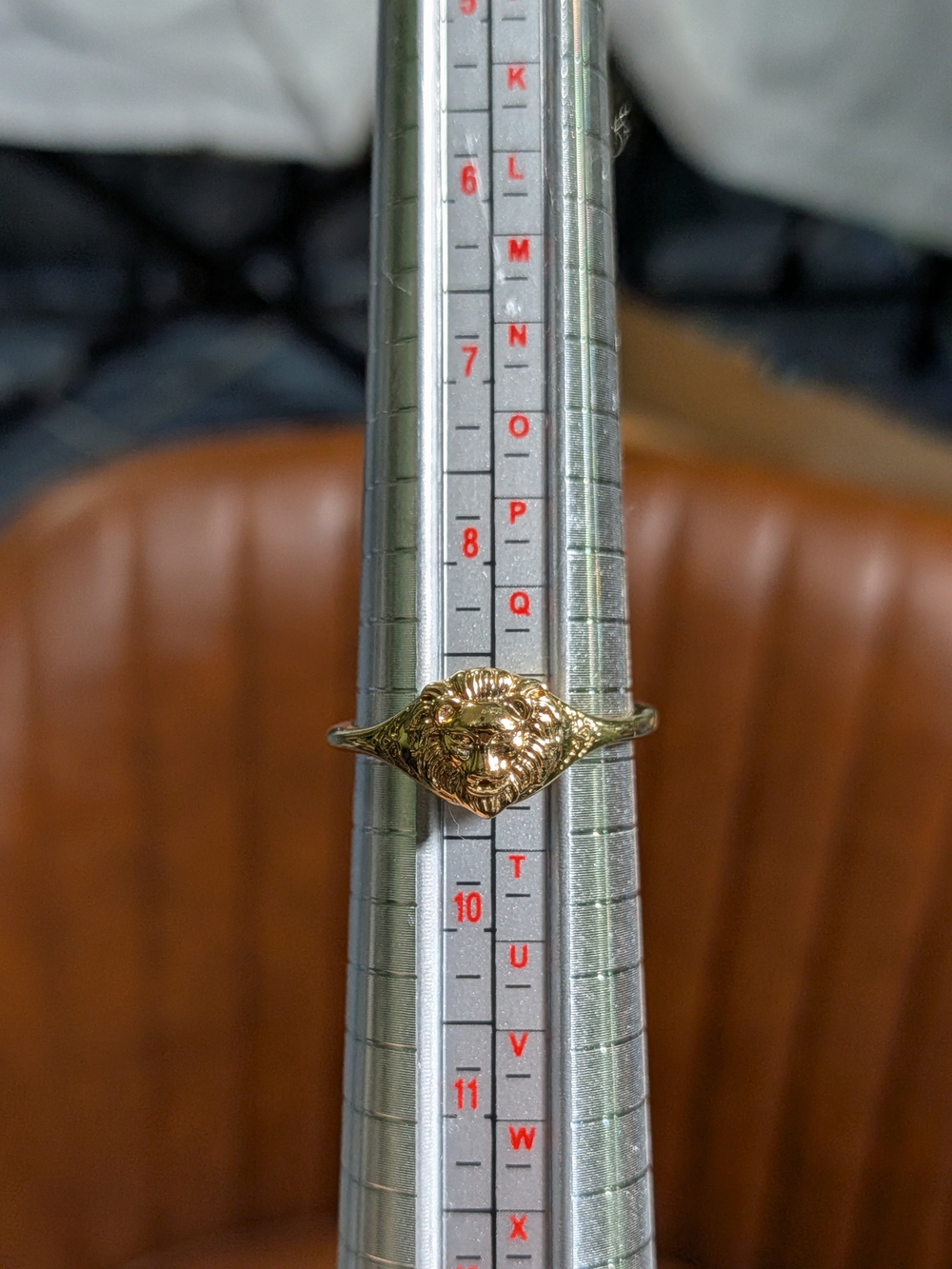 Pandora: Game of Thrones Lannister Lion Ring, Slightly Scratched - Picture 8 of 8